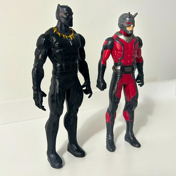 Marvel Figures 6” Figurines. Set of 2. Ant Man & Black Panther - Picture 2 of 6